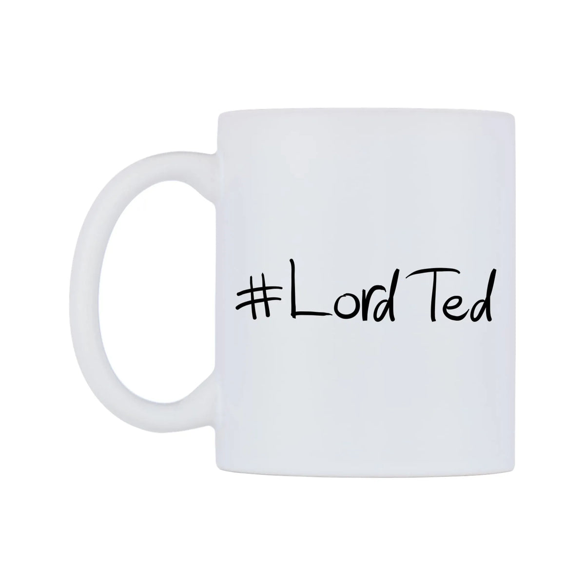 LordTed Mug — mug, right side, on a white background