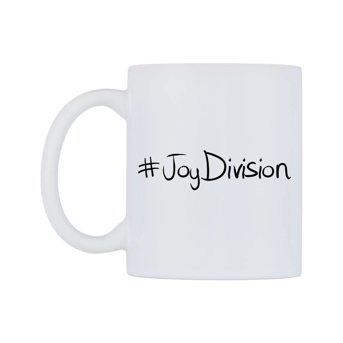 JoyDivision Mug — mug, right side, on a white background