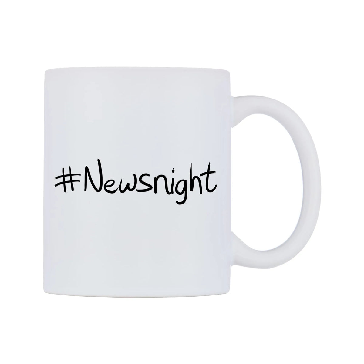 Newsnight Mug — mug, left side, on a white background