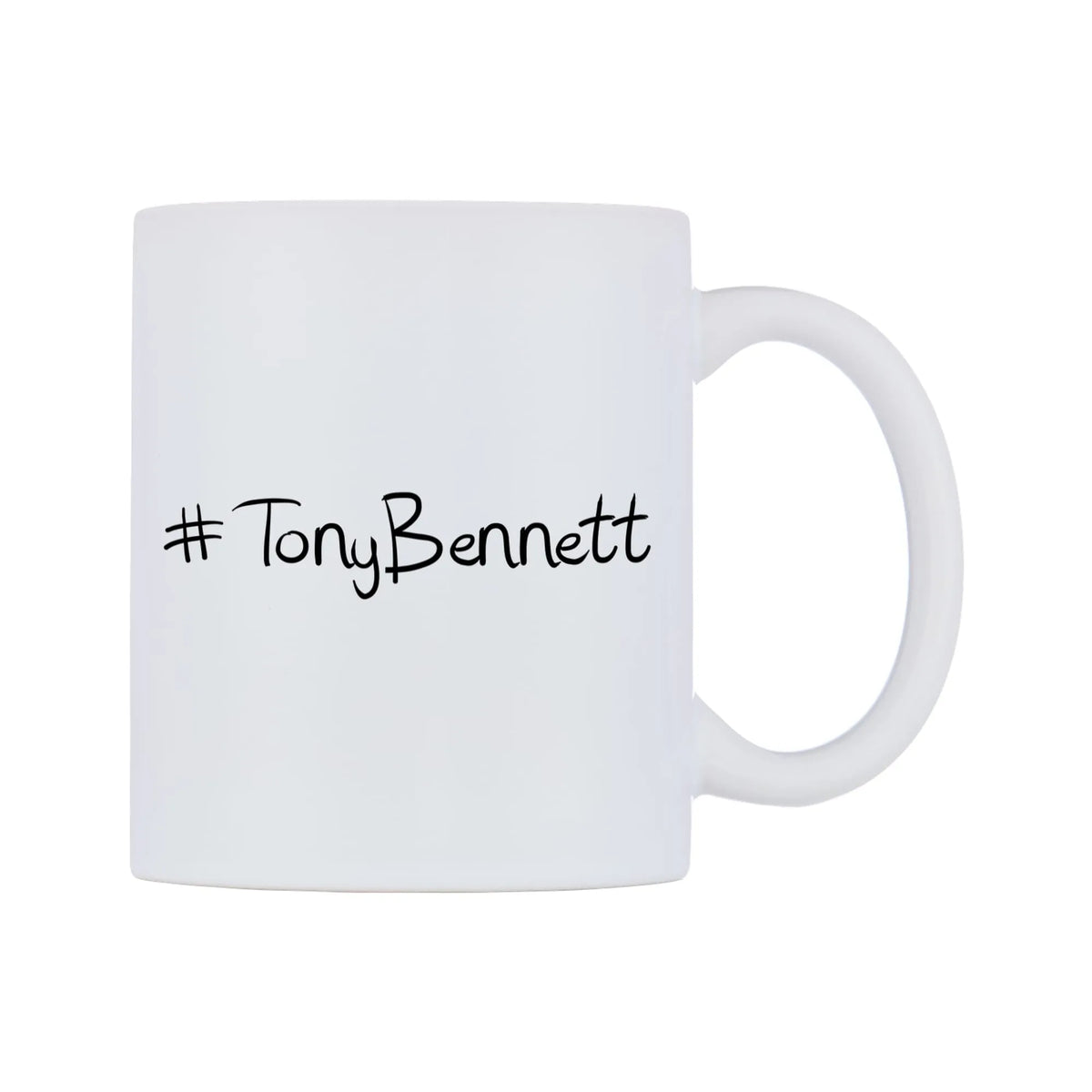 TonyBennett Mug — mug, left side, on a white background