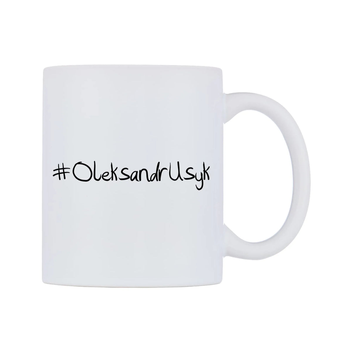 OleksandrUsyk Mug — mug, left side, on a white background