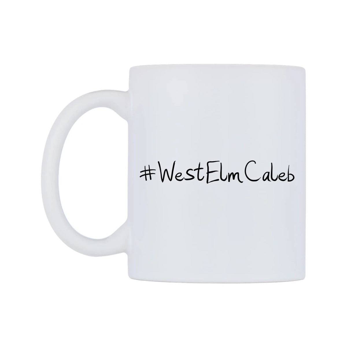 WestElmCaleb Mug — mug, right side, on a white background