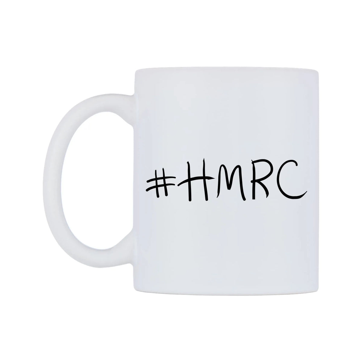 HMRC Mug — mug, right side, on a white background