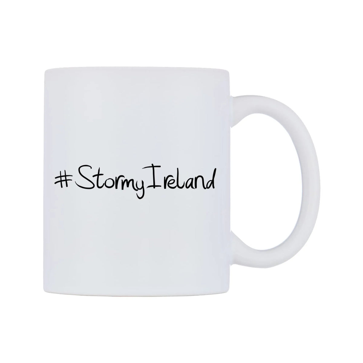 StormyIreland Mug — mug, left side, on a white background