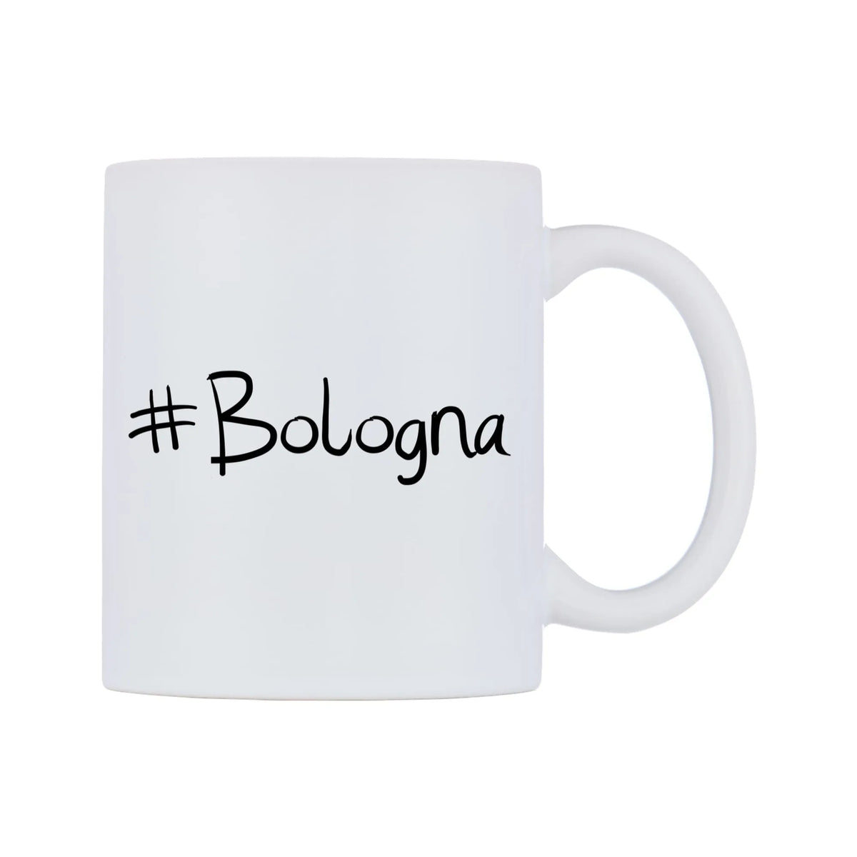Bologna Mug — mug, left side, on a white background