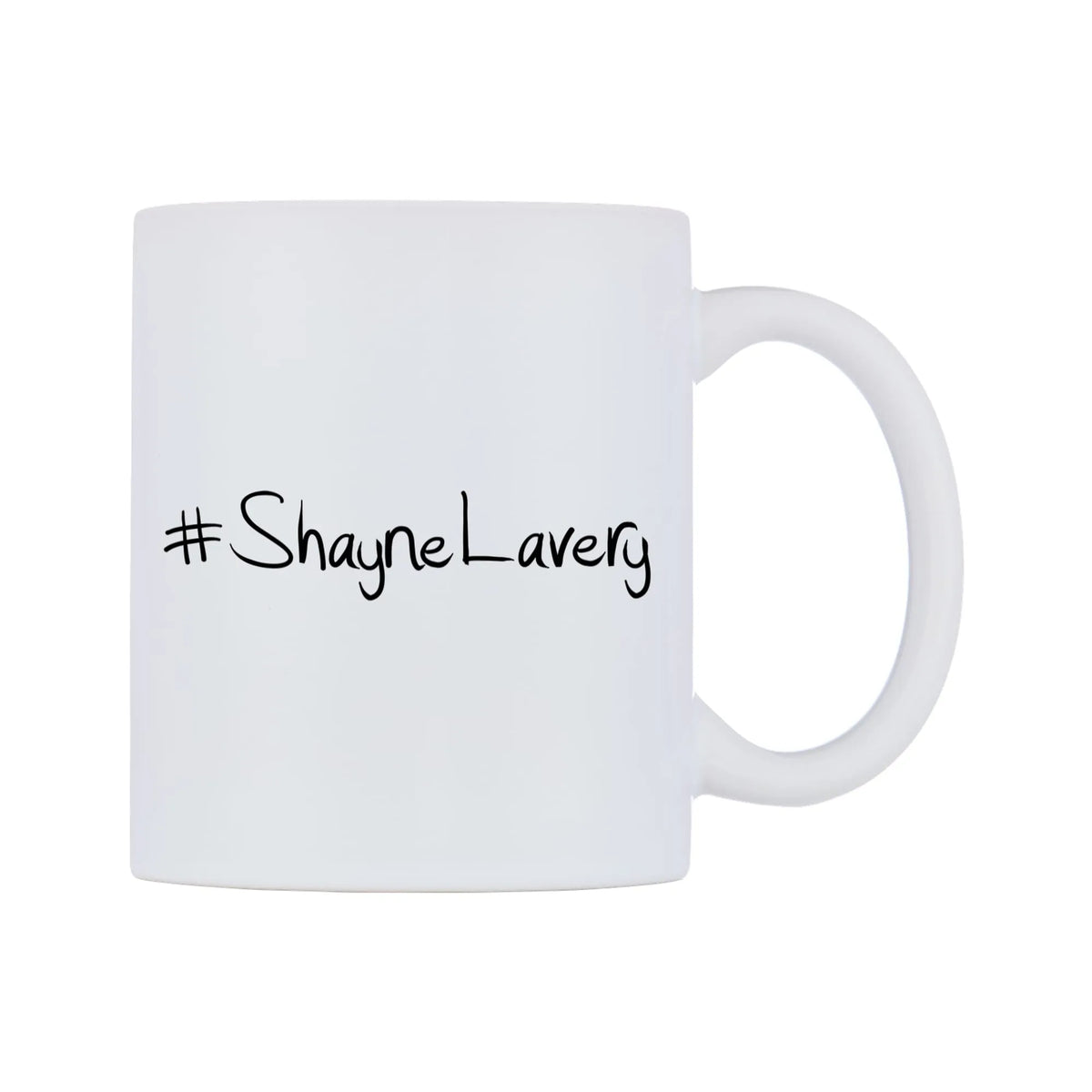 ShayneLavery Mug — mug, left side, on a white background