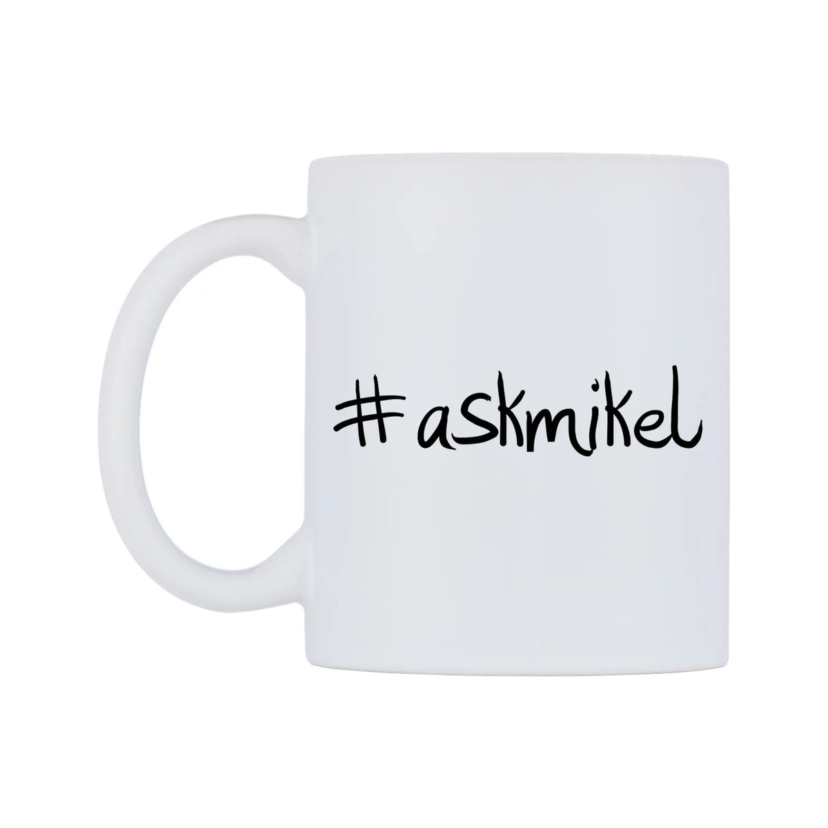 askmikel Mug — mug, right side, on a white background