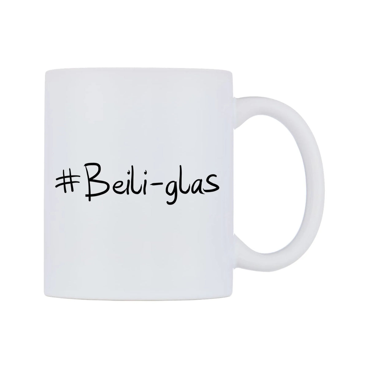 Beili-glas Mug — mug, left side, on a white background