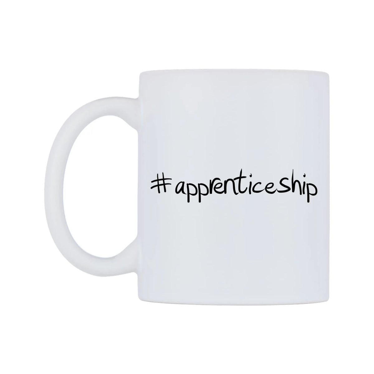 apprenticeship Mug — mug, right side, on a white background