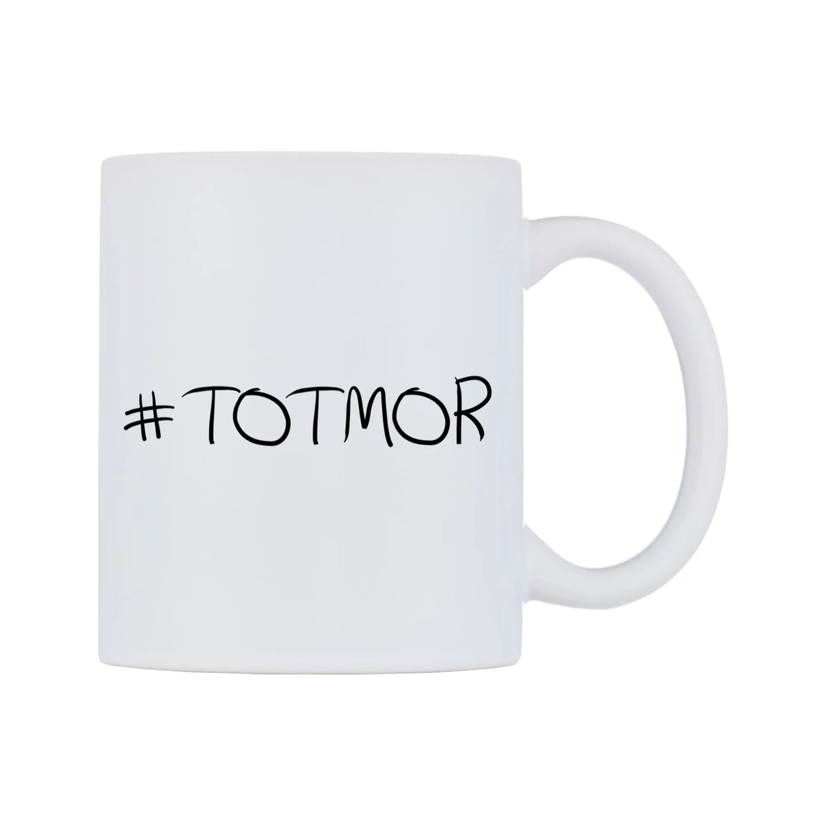 TOTMOR Mug — mug, left side, on a white background