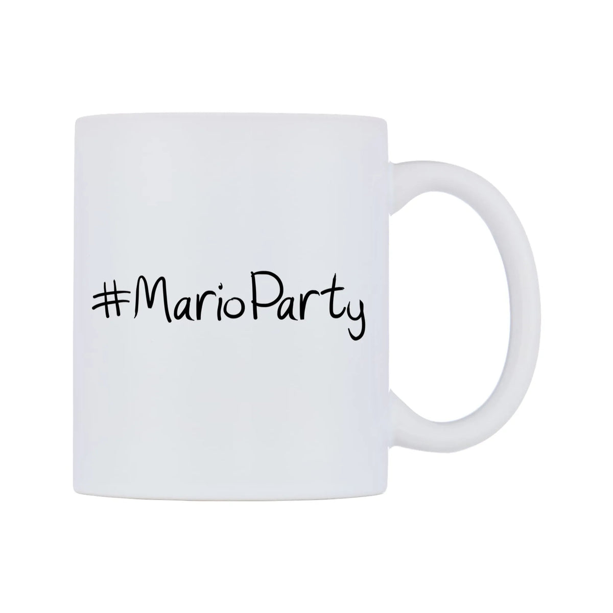 MarioParty Mug — mug, left side, on a white background