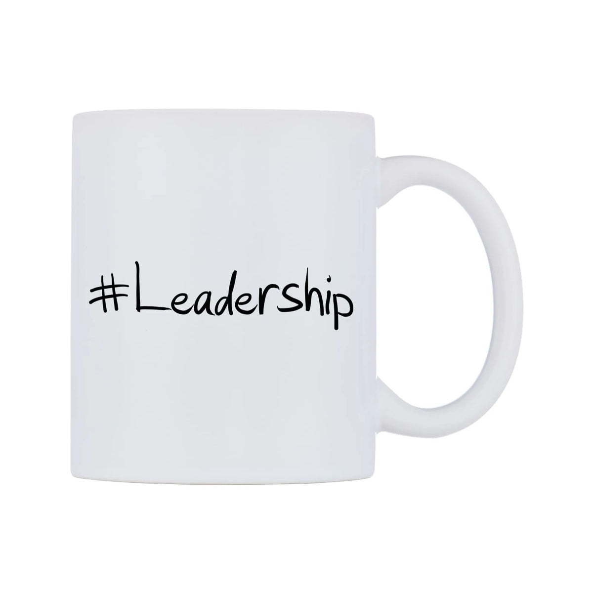 Leadership Mug — mug, left side, on a white background