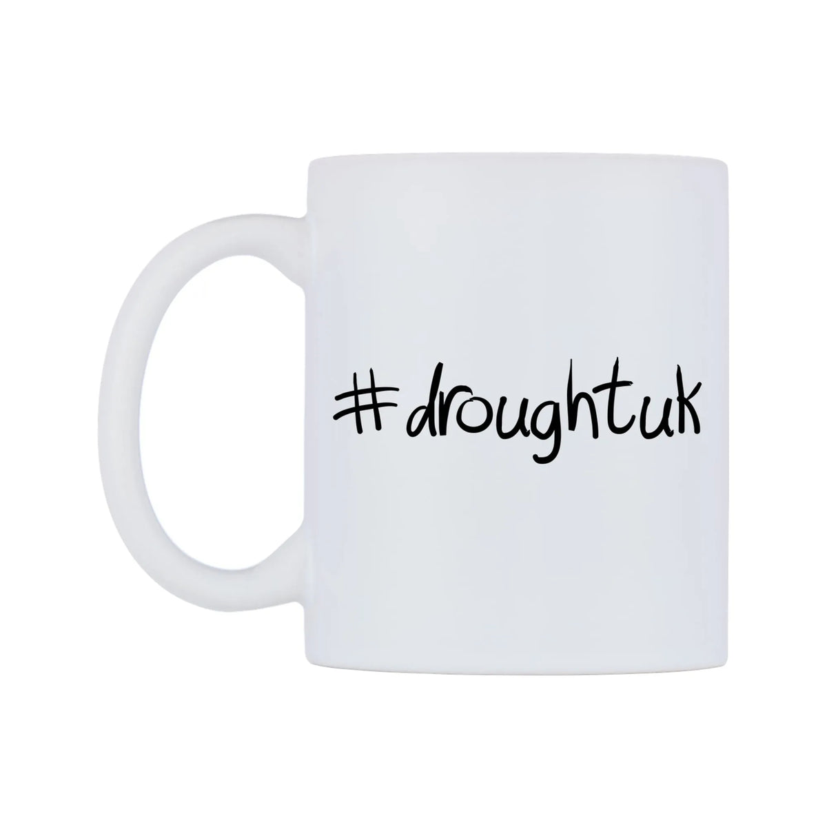 droughtuk Mug — mug, right side, on a white background