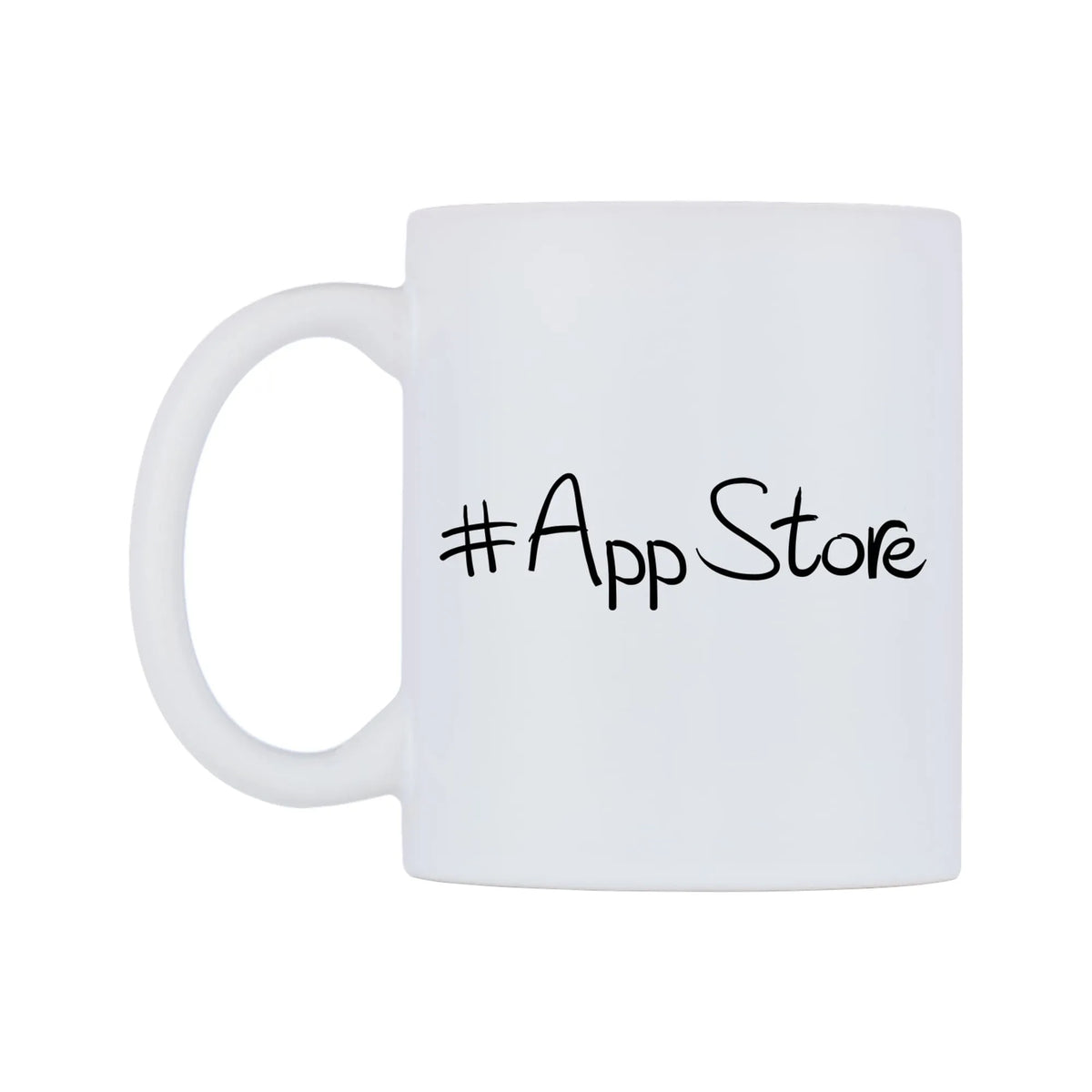 AppStore Mug — mug, right side, on a white background
