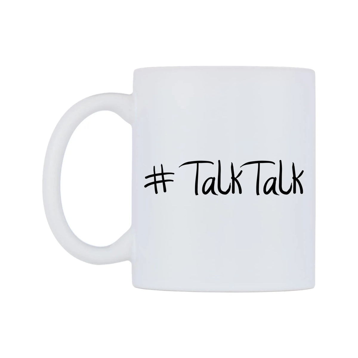 TalkTalk Mug — mug, right side, on a white background
