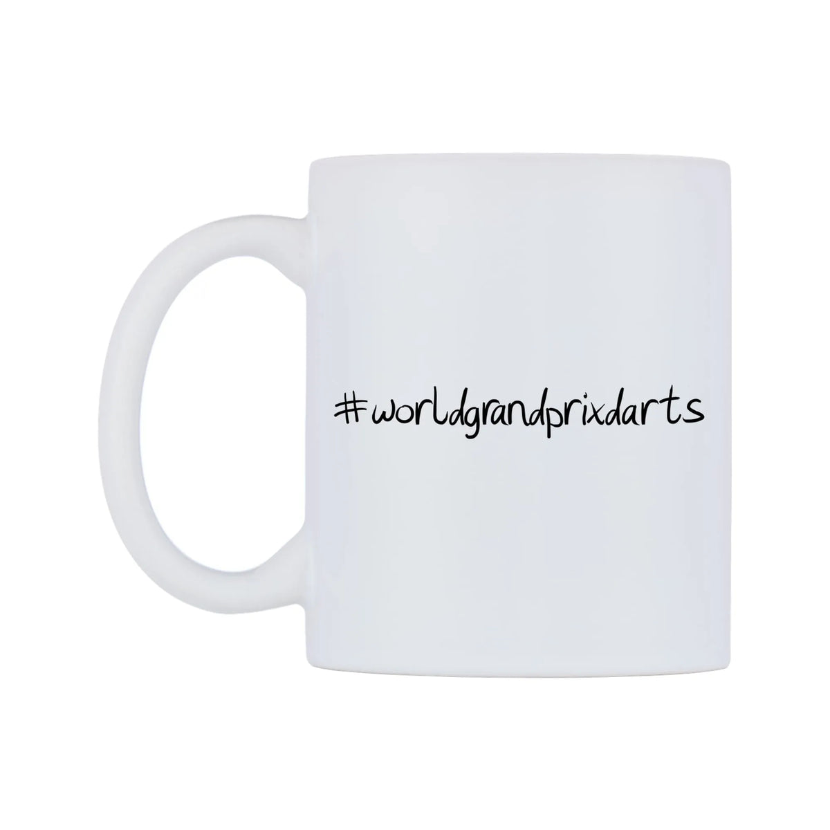 worldgrandprixdarts Mug — mug, right side, on a white background