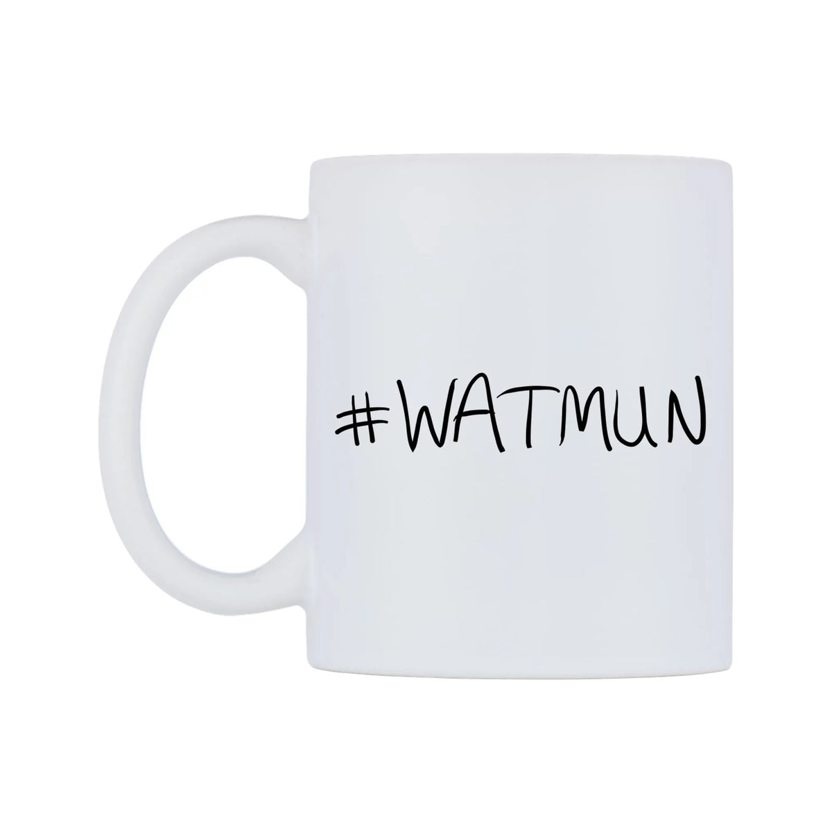 WATMUN Mug — mug, right side, on a white background