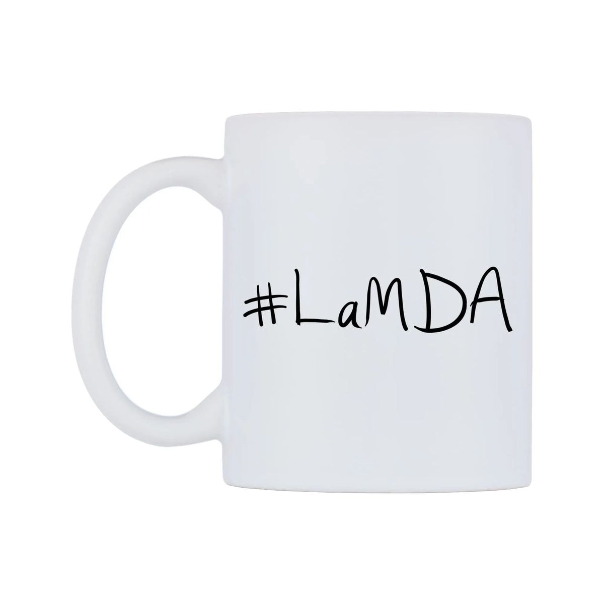 LaMDA Mug — mug, right side, on a white background
