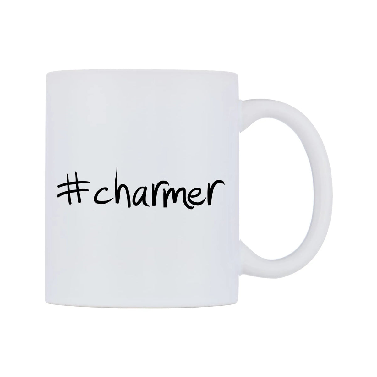 charmer Mug — mug, left side, on a white background