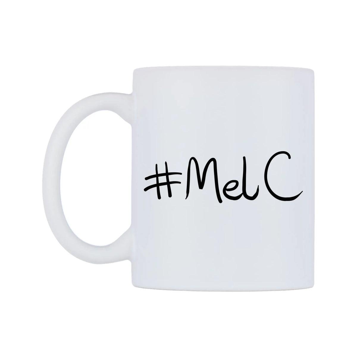 MelC Mug — mug, right side, on a white background