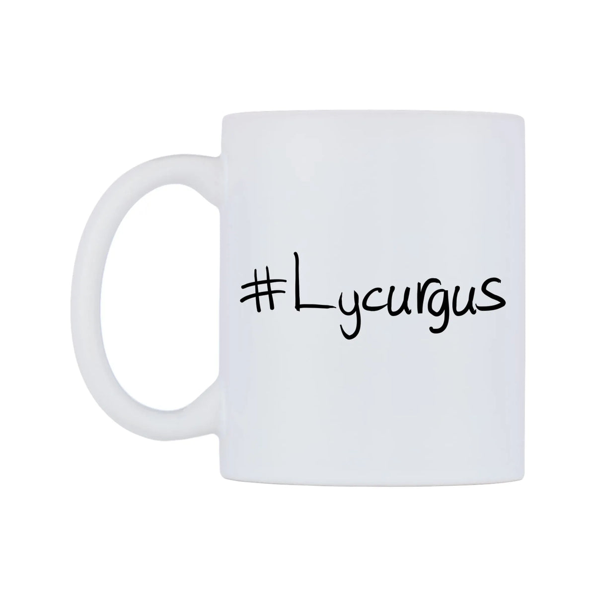 Lycurgus Mug — mug, right side, on a white background