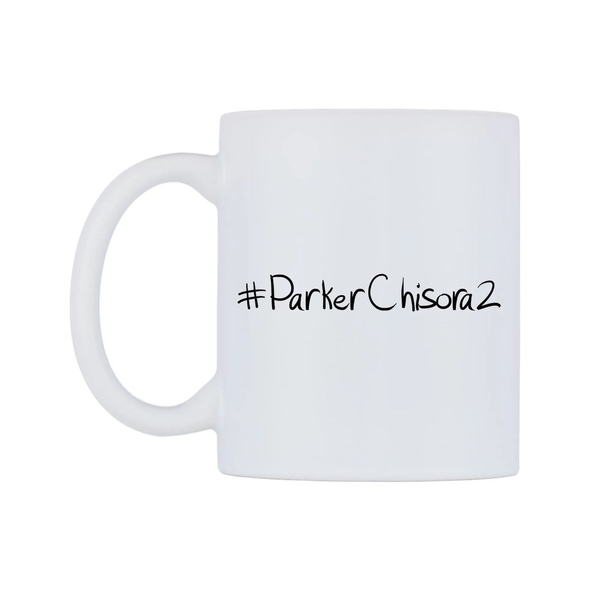 ParkerChisora2 Mug — mug, right side, on a white background