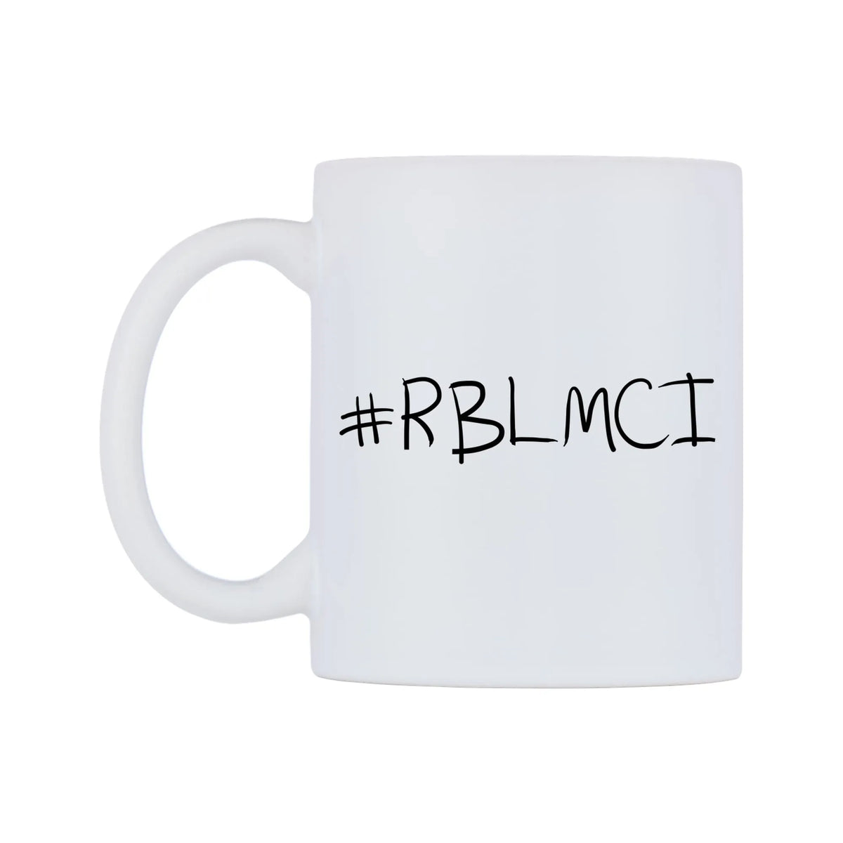 RBLMCI Mug — mug, right side, on a white background