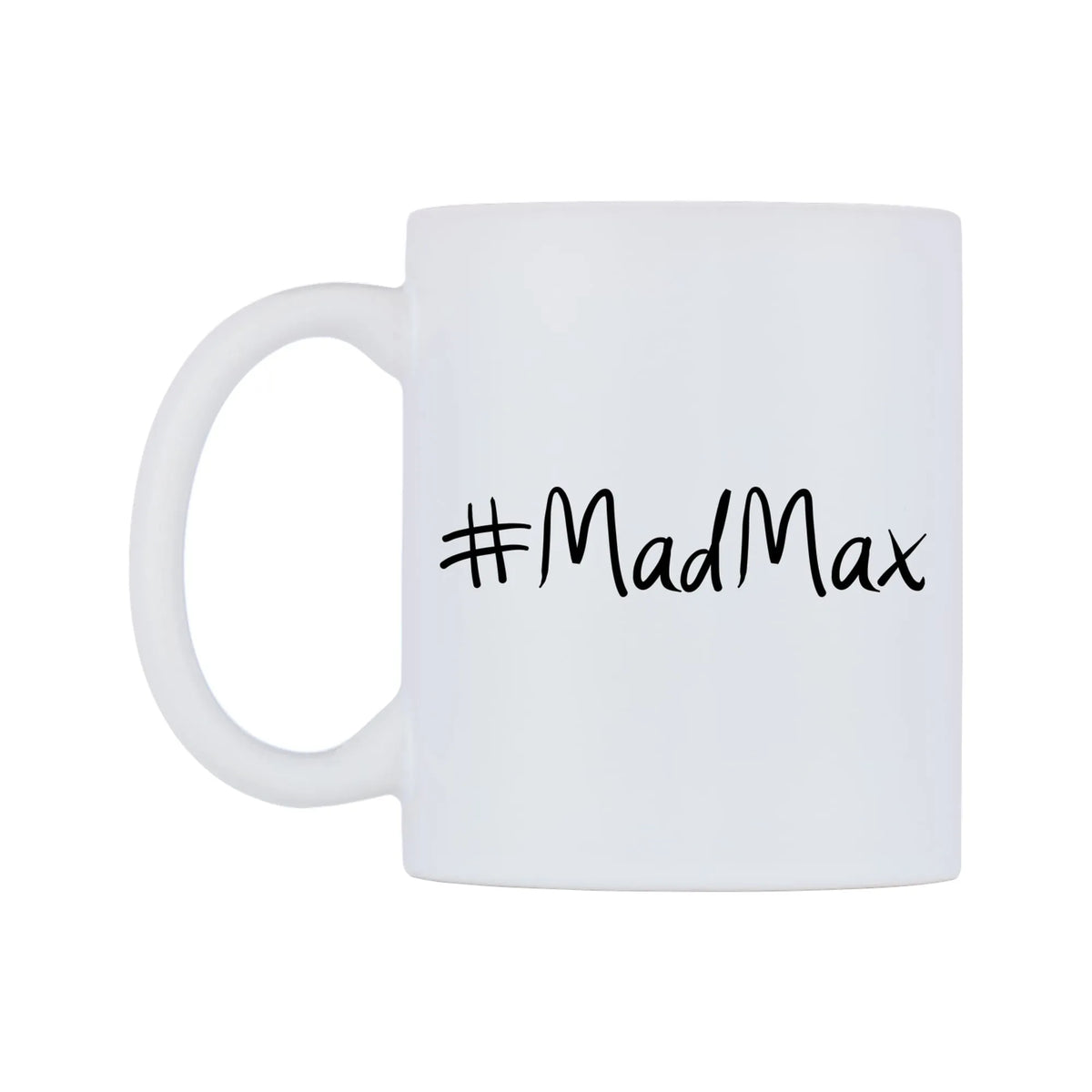 MadMax Mug — mug, right side, on a white background