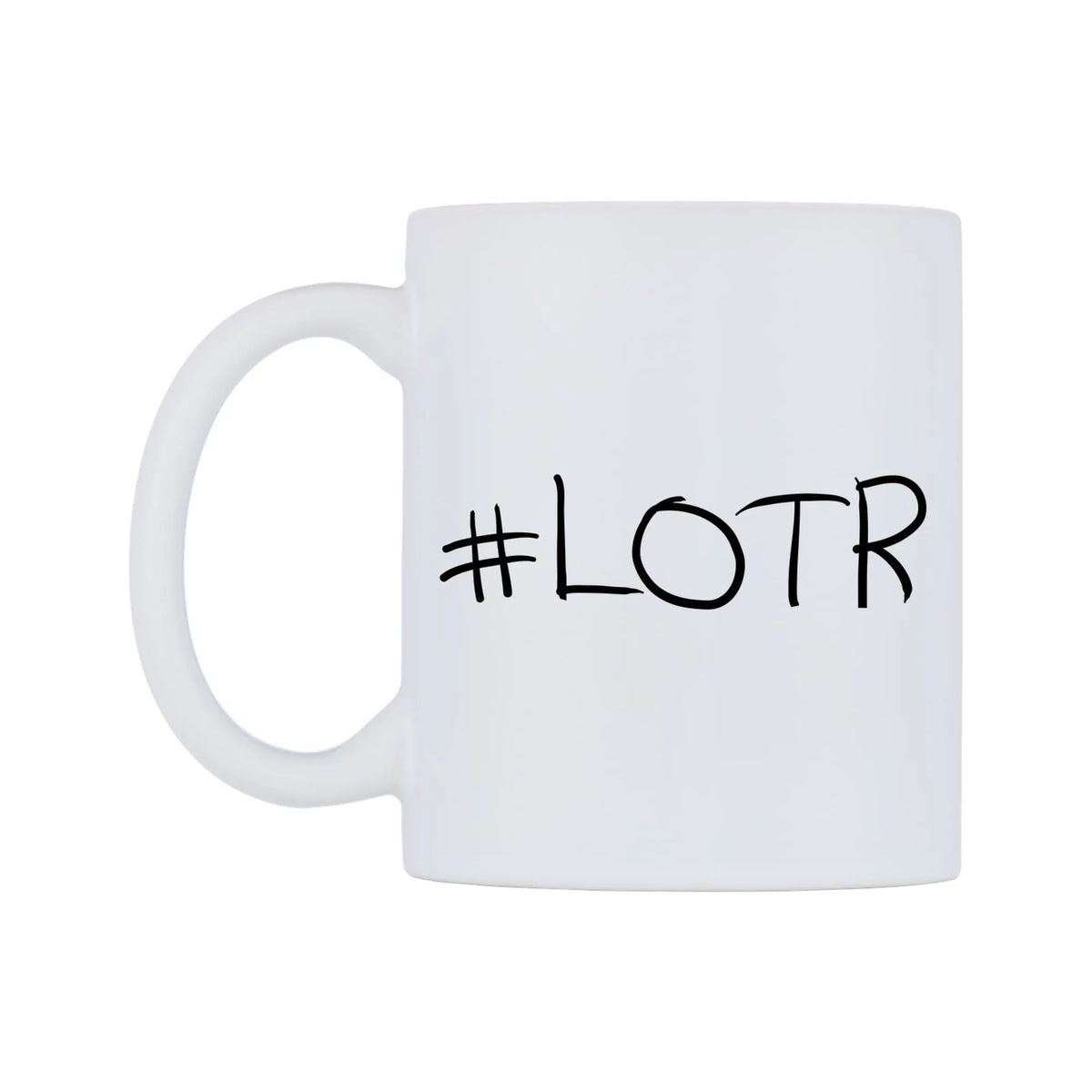 LOTR Mug — mug, right side, on a white background