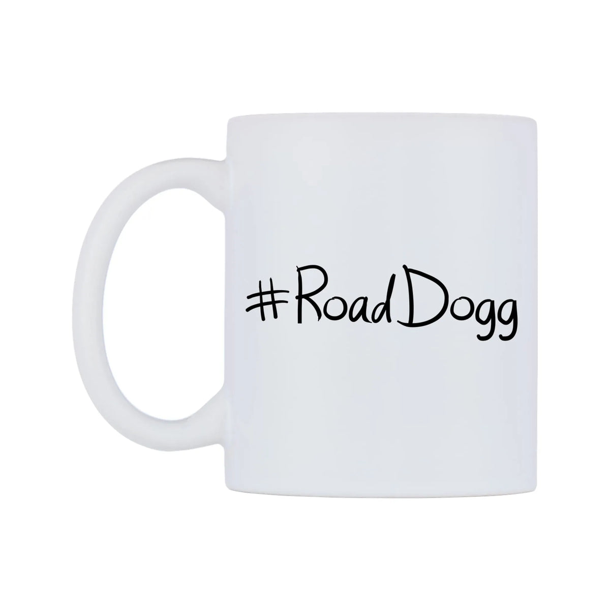 RoadDogg Mug — mug, right side, on a white background