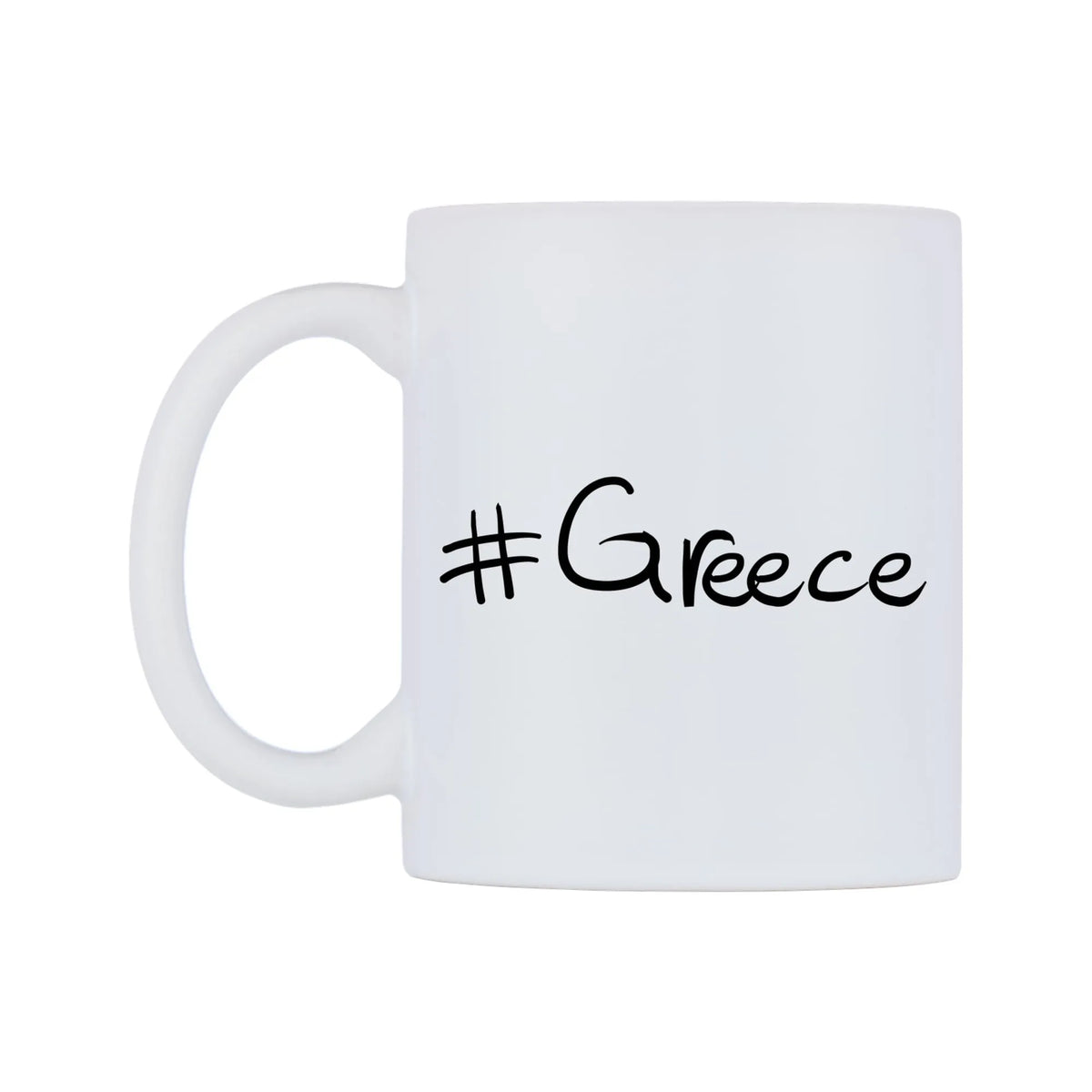 Greece Mug — mug, right side, on a white background