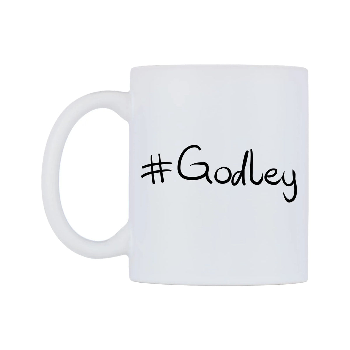 Godley Mug — mug, right side, on a white background