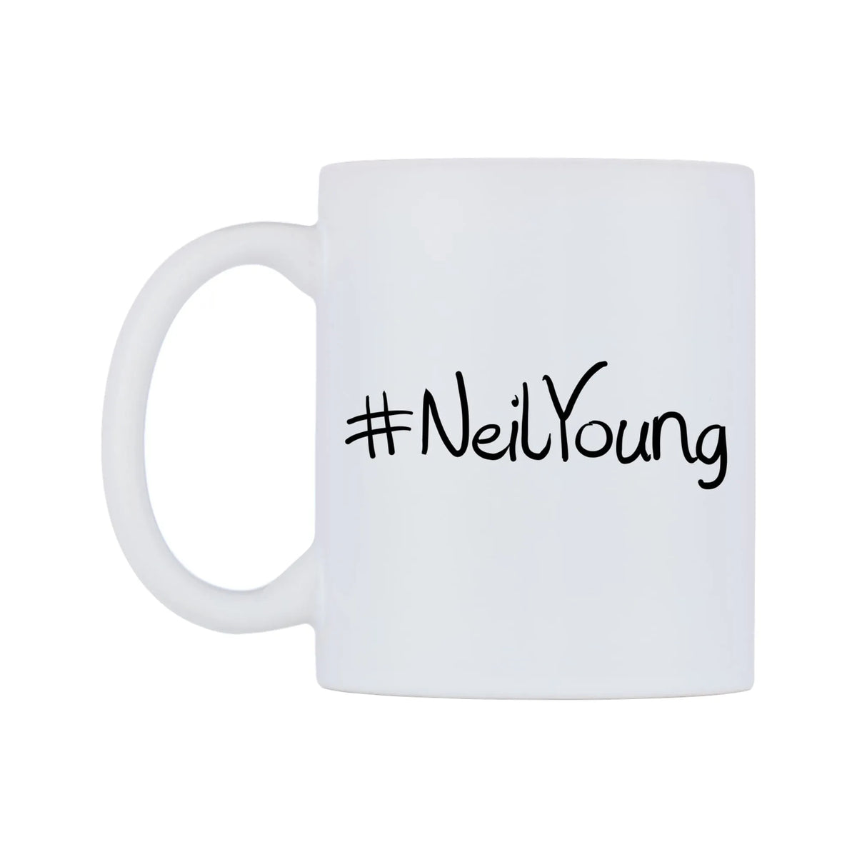 NeilYoung Mug — mug, right side, on a white background