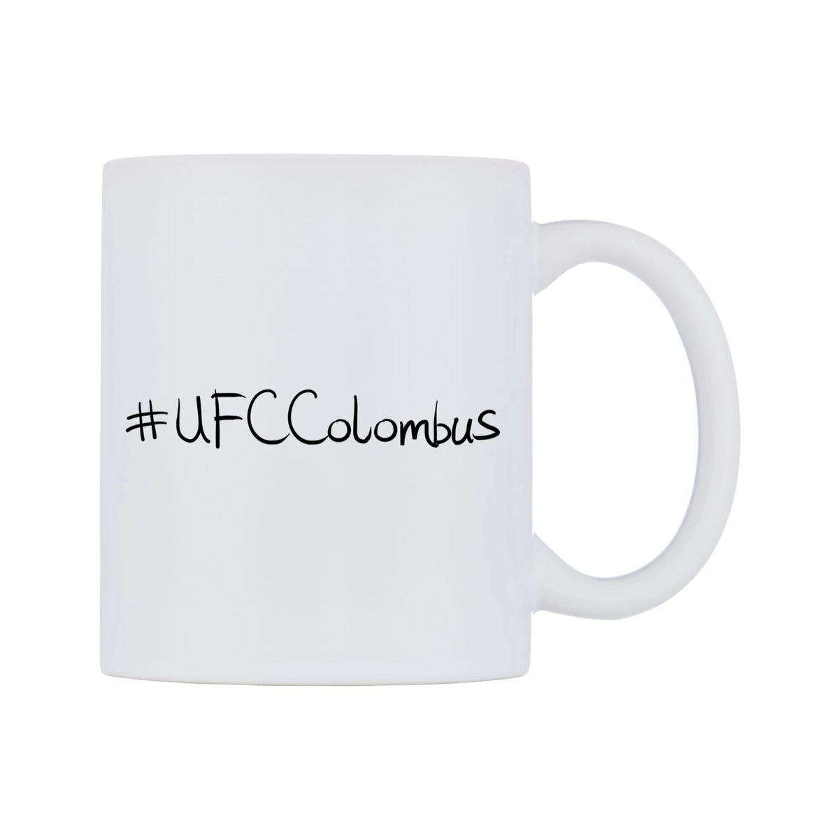 UFCColombus Mug — mug, left side, on a white background