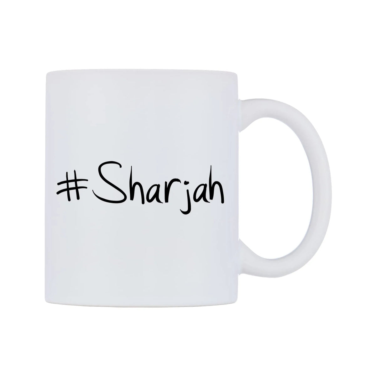 Sharjah Mug — mug, left side, on a white background