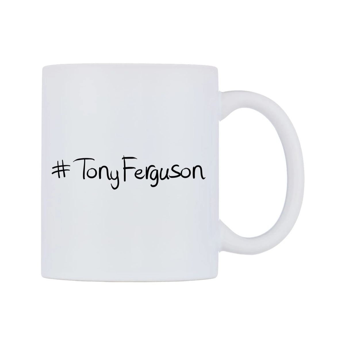 TonyFerguson Mug — mug, left side, on a white background