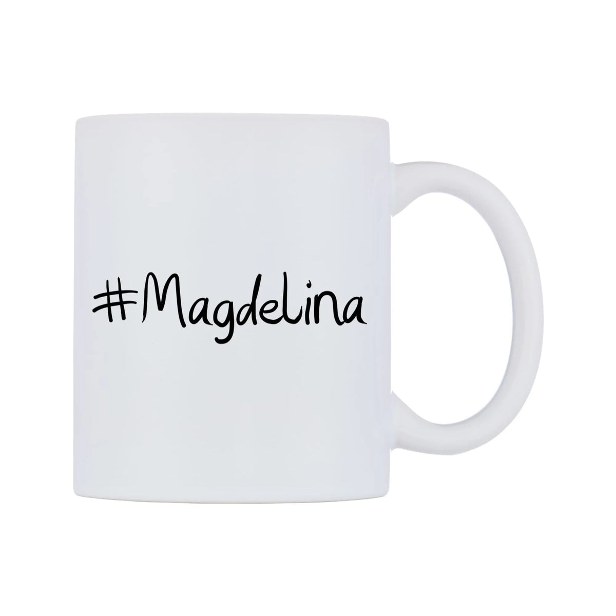 Magdelina Mug — mug, left side, on a white background
