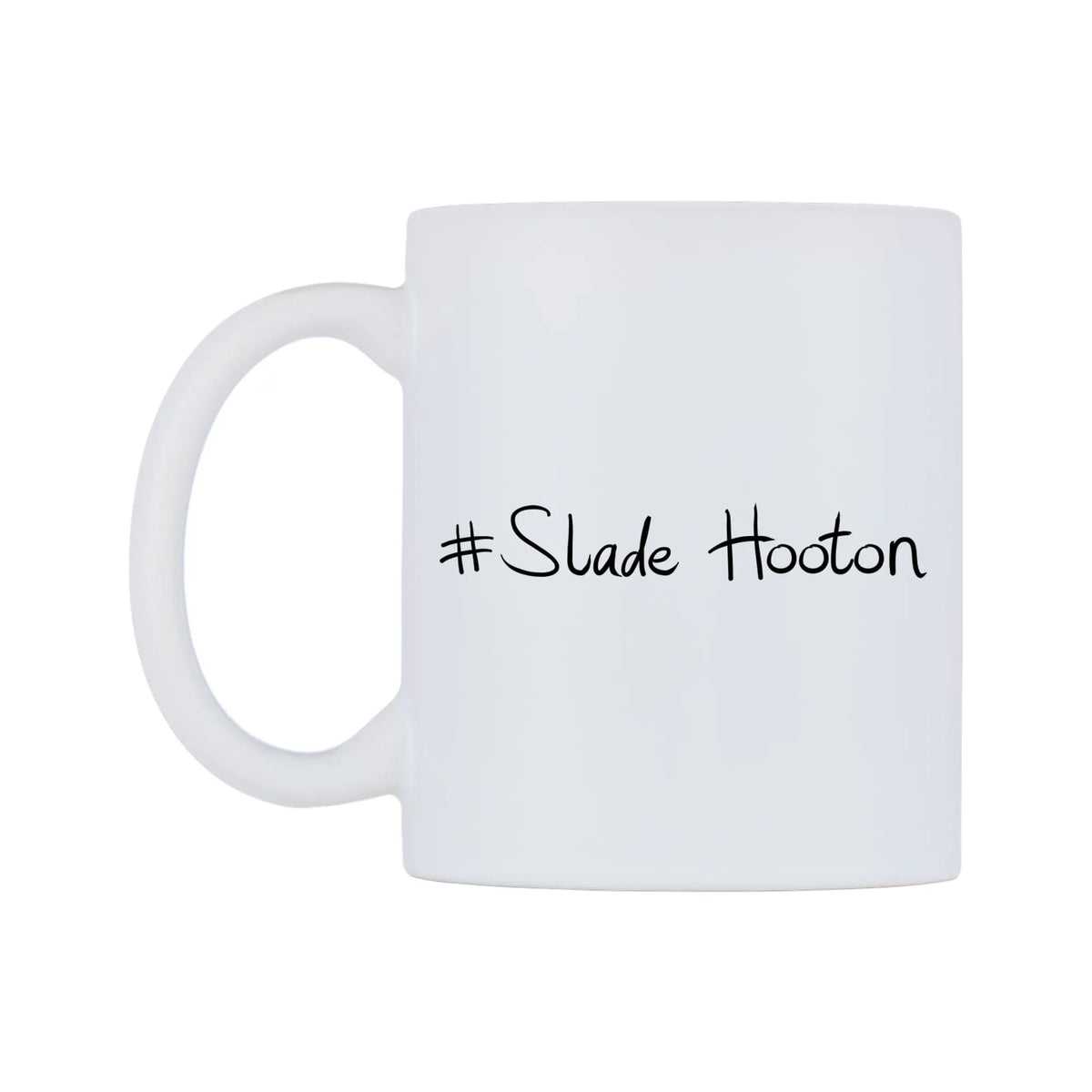 Slade Hooton Mug — mug, right side, on a white background
