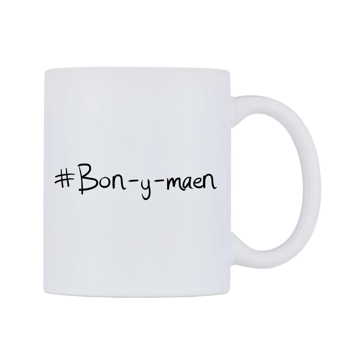 Bon-y-maen Mug — mug, left side, on a white background