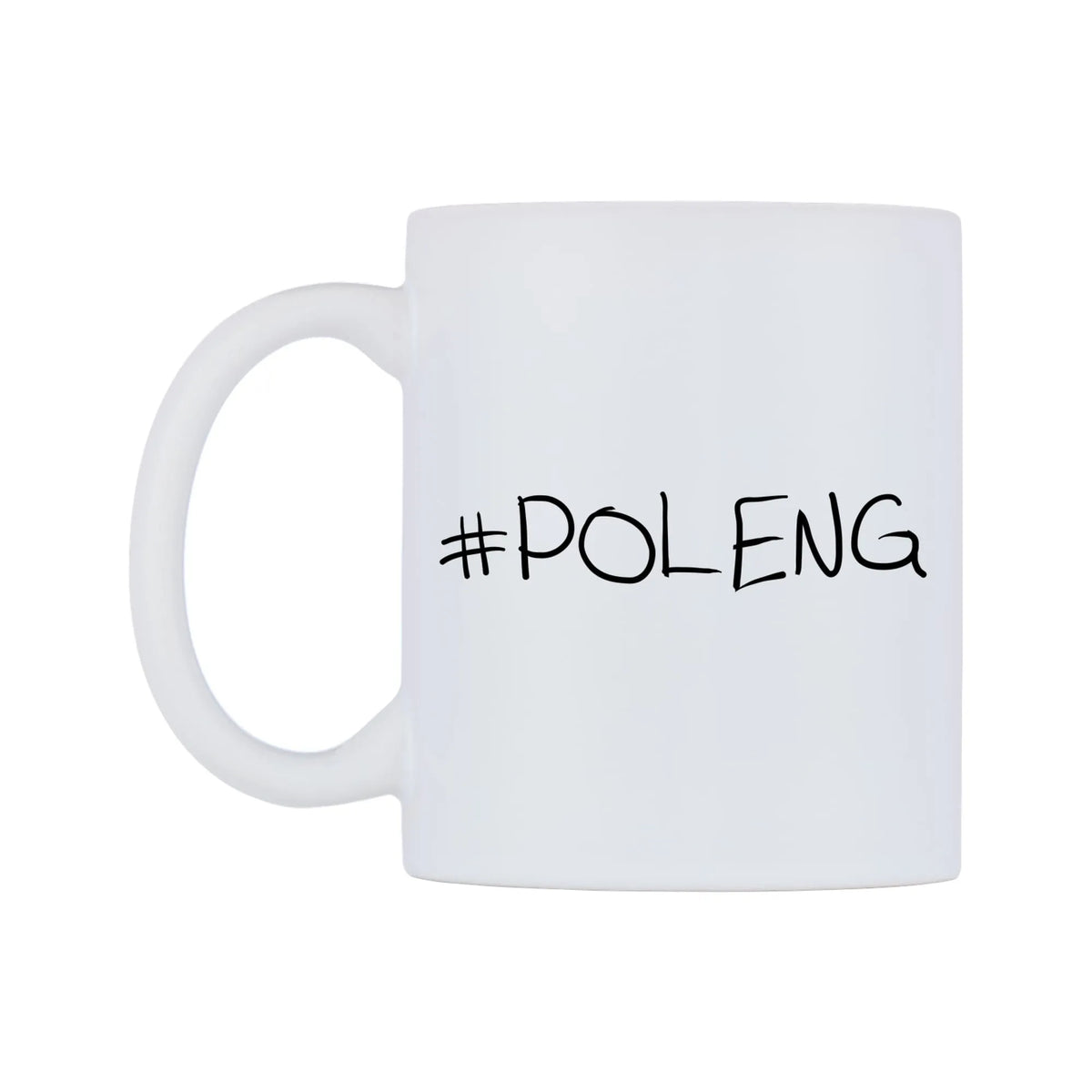 POLENG Mug — mug, right side, on a white background