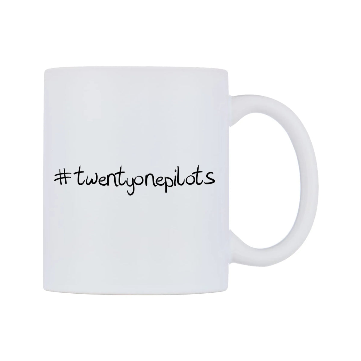 twentyonepilots Mug — mug, left side, on a white background