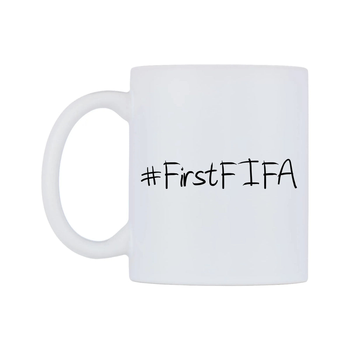 FirstFIFA Mug — mug, right side, on a white background