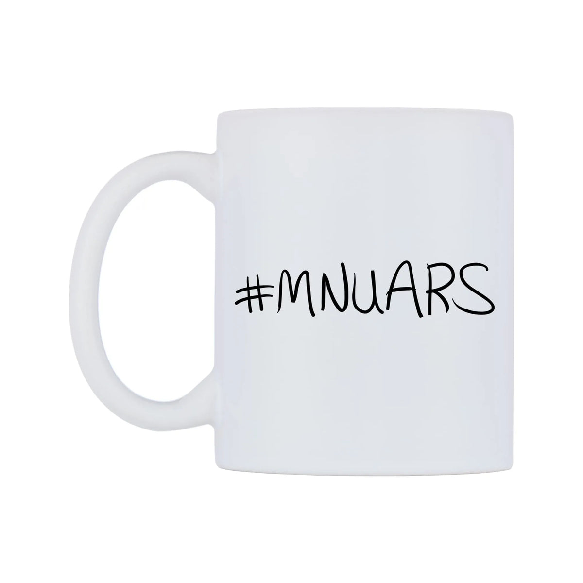 MNUARS Mug — mug, right side, on a white background