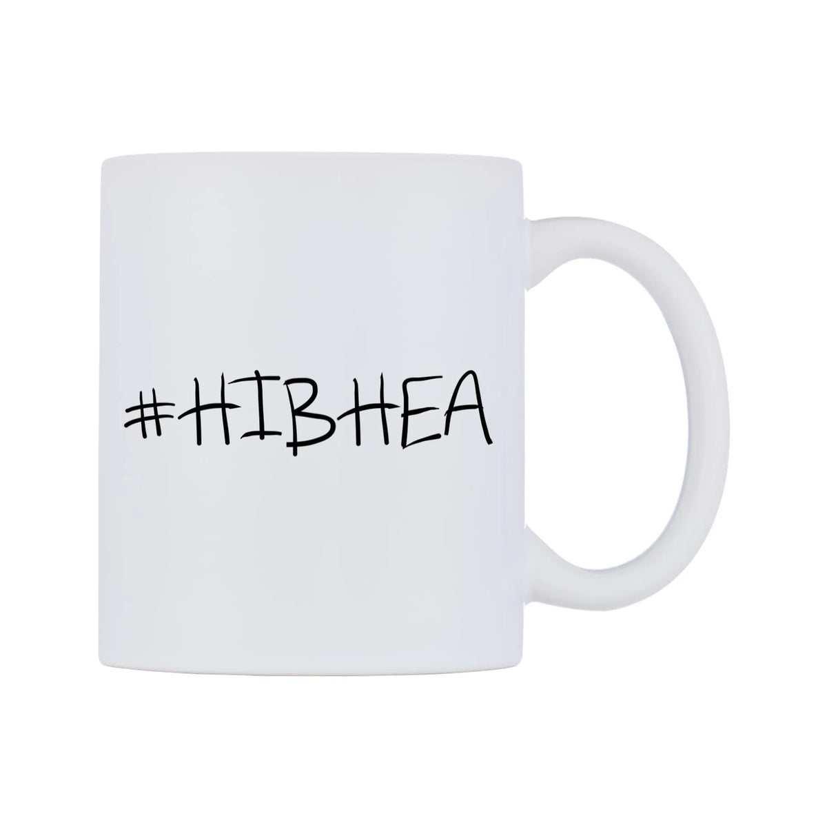 HIBHEA Mug — mug, left side, on a white background