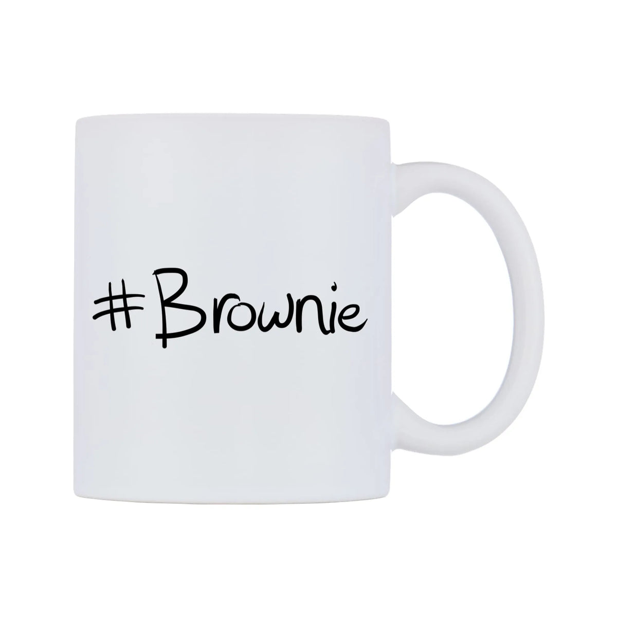Brownie Mug — mug, left side, on a white background