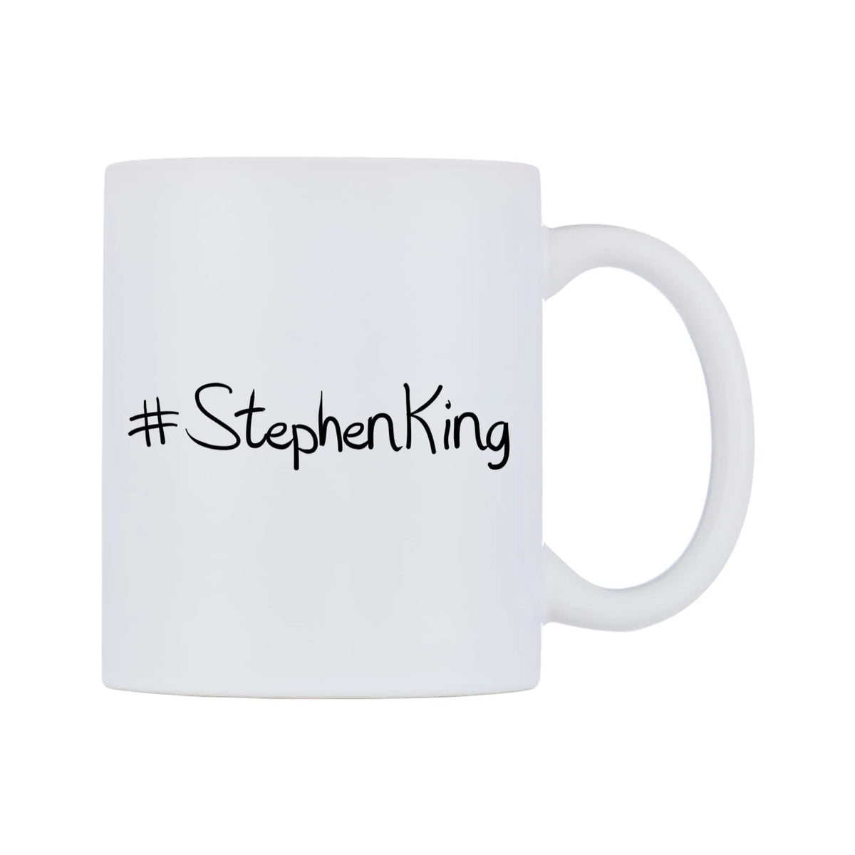 StephenKing Mug — mug, left side, on a white background