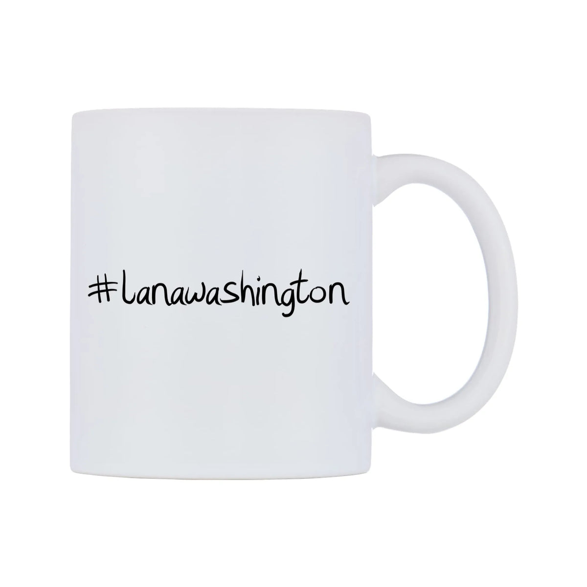 lanawashington Mug — mug, left side, on a white background