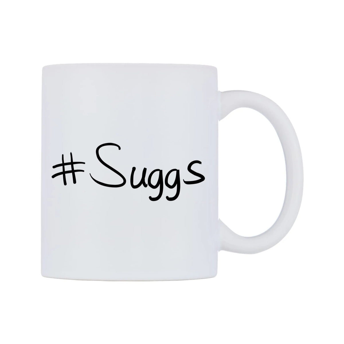 Suggs Mug — mug, left side, on a white background
