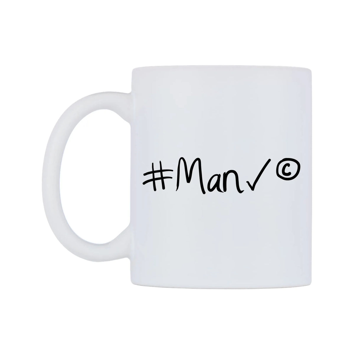 Mané Mug — mug, right side, on a white background