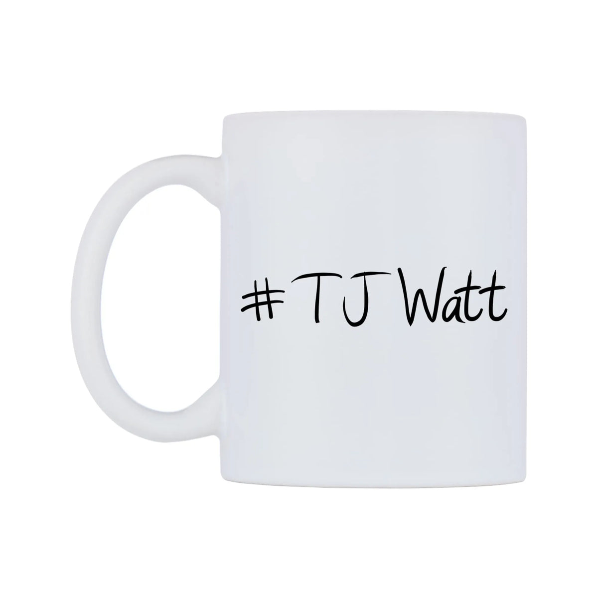TJWatt Mug — mug, right side, on a white background